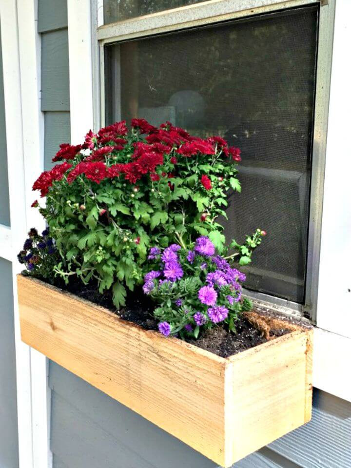 DIY Window Planter Boxes
 DIY Window Planter Box Ideas 14 Easy Step by Step Plans