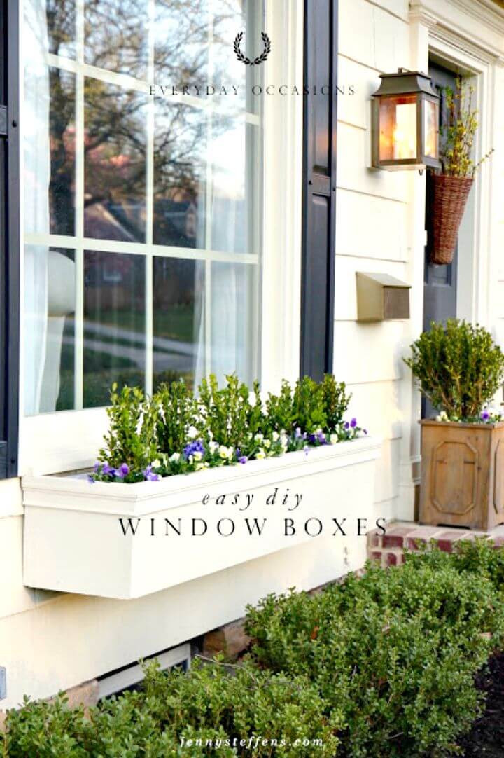 DIY Window Planter Boxes
 DIY Window Planter Box Ideas 14 Easy Step by Step Plans