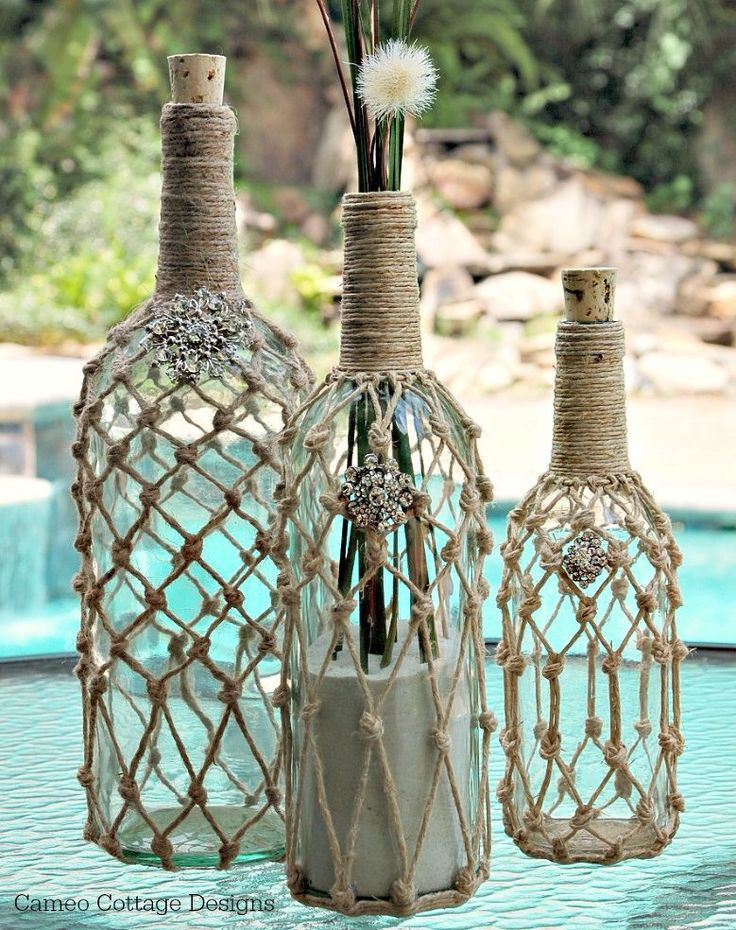 DIY Wine Bottle Decorating Ideas
 40 DIY Wine Bottle Projects And Ideas You Should