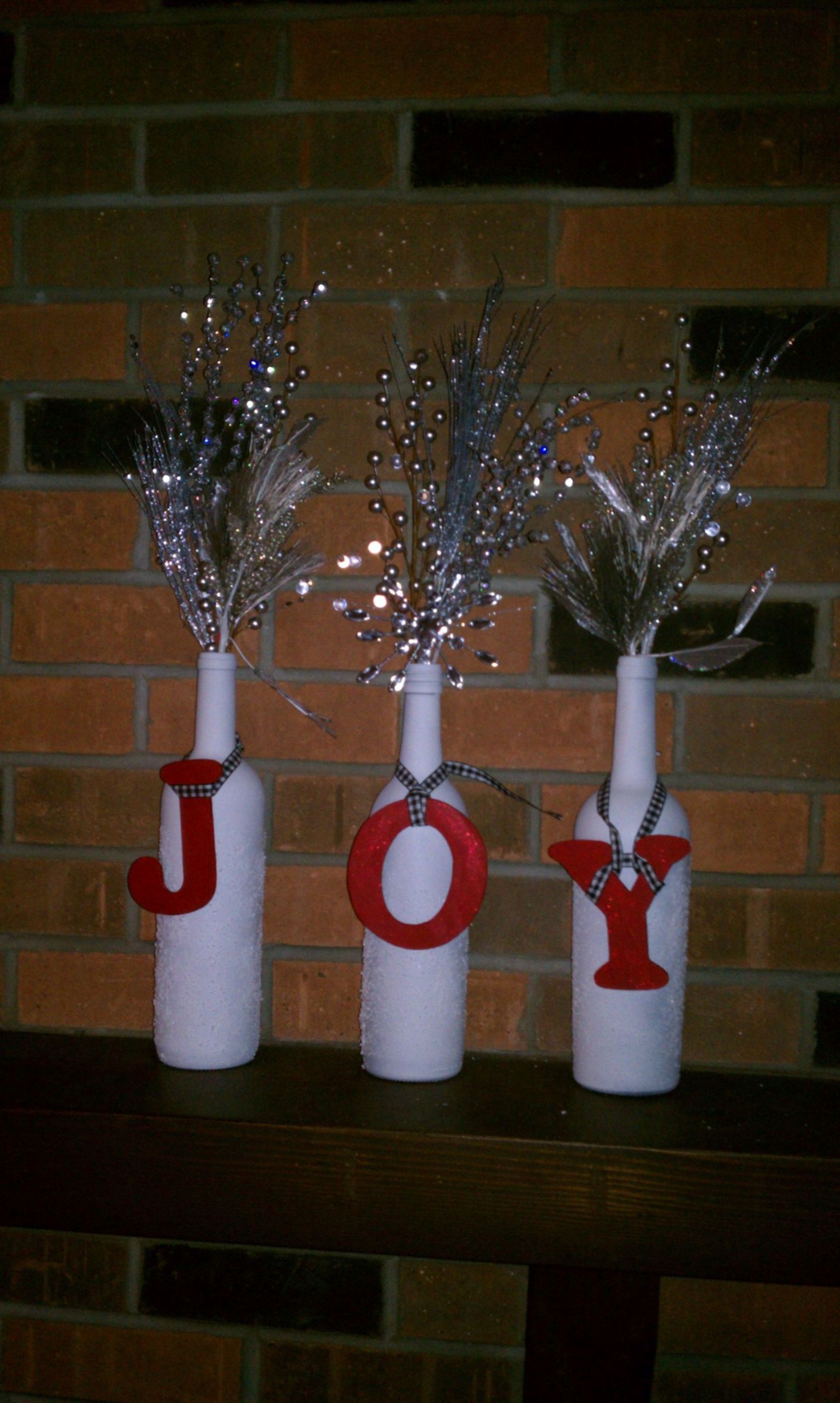 DIY Wine Bottle Decoration Ideas
 DIY Wine Bottle Christmas decor Holidays