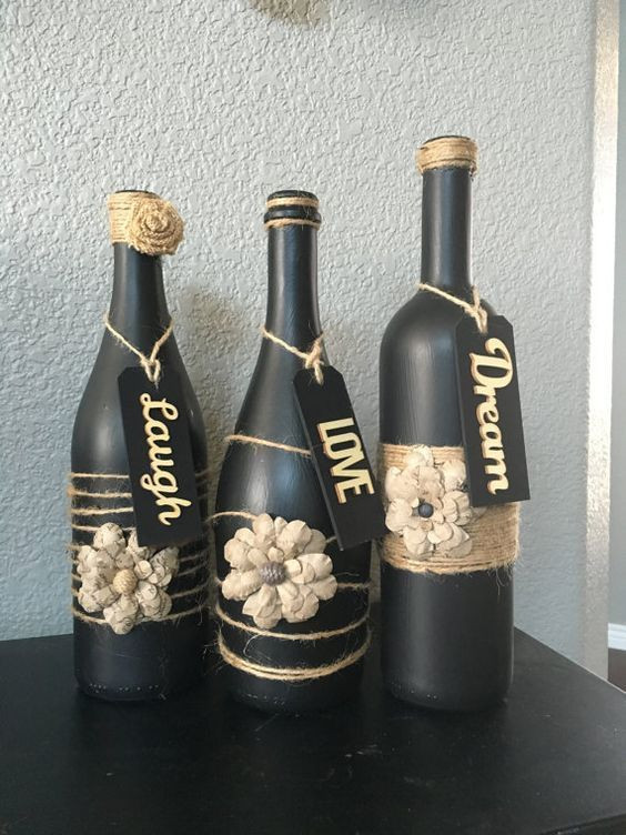 DIY Wine Bottle Decoration Ideas
 100 DIY Wine Bottle Crafts