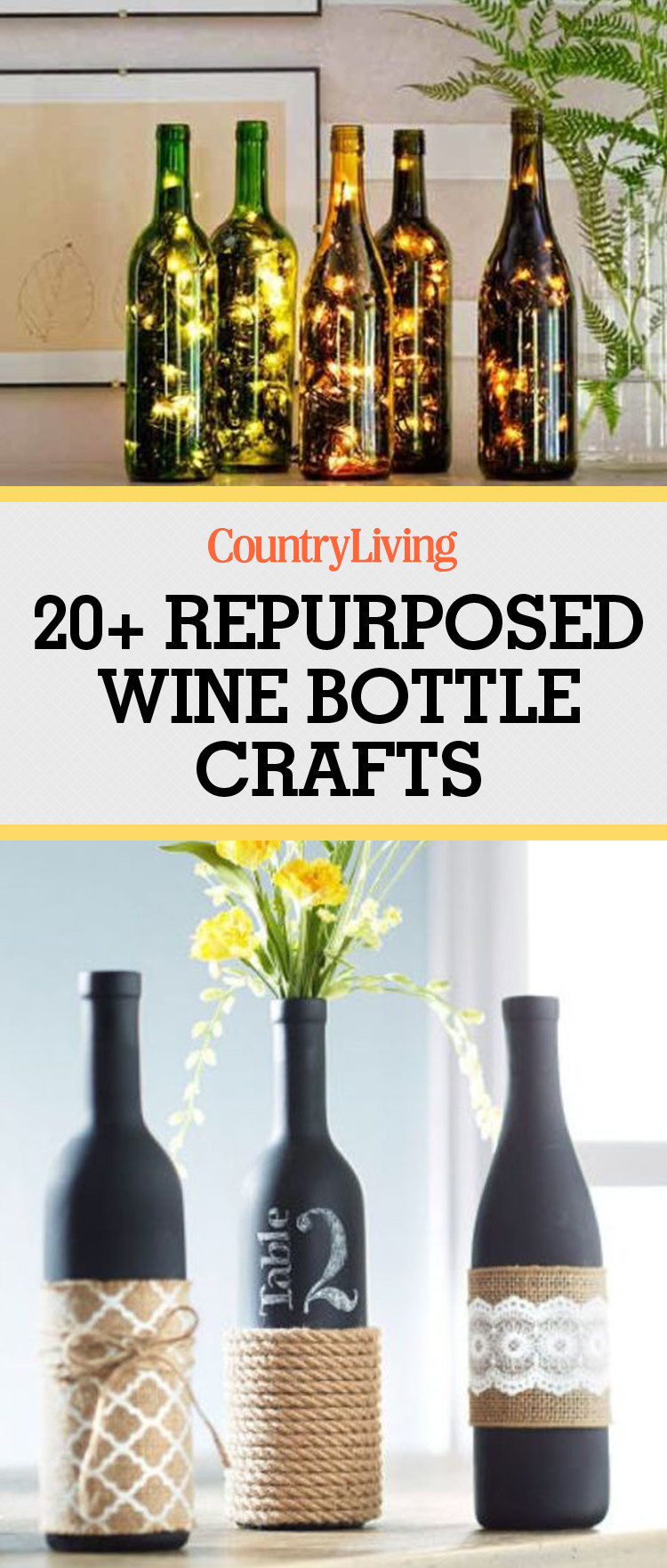 DIY Wine Bottle Decoration Ideas
 24 DIY Wine Bottle Crafts Empty Wine Bottle Decoration Ideas