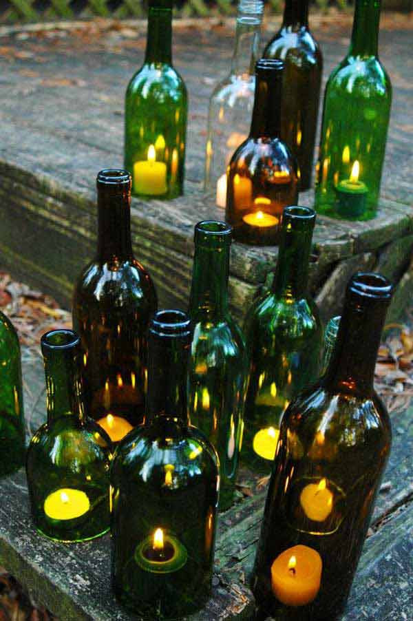 DIY Wine Bottle Decorations
 15 Terrific DIY Glass Bottle Yard Decor That Will Impress