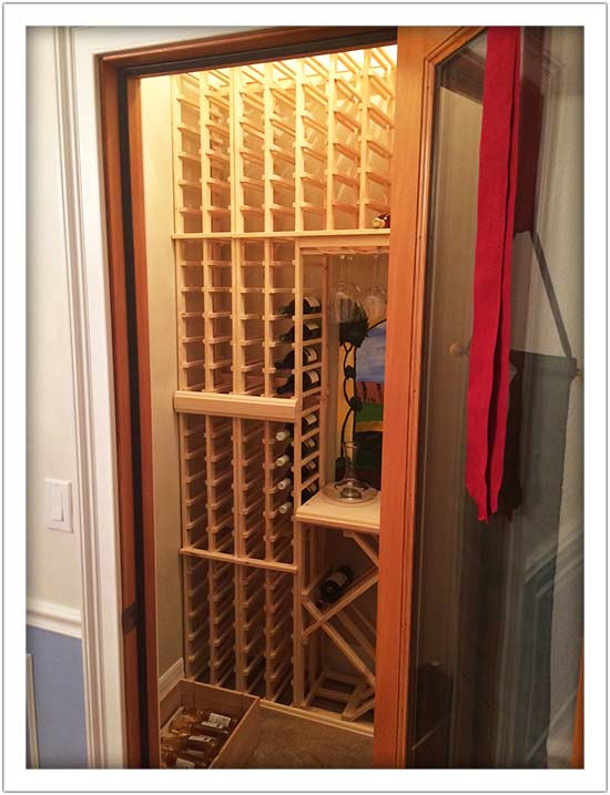 DIY Wine Cellar Rack
 Easy Racking Assembly x DIY Wine Cellar Art