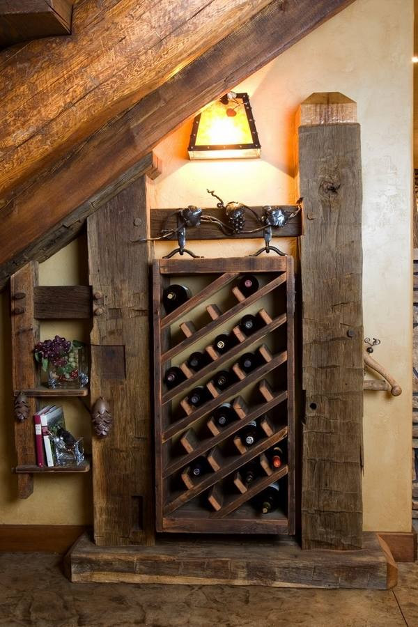 DIY Wine Cellar Rack
 Modern wine racks –an impressive decorative element in the