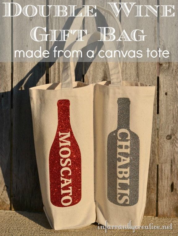 DIY Wine Gift Bags
 Wine Gift Bag