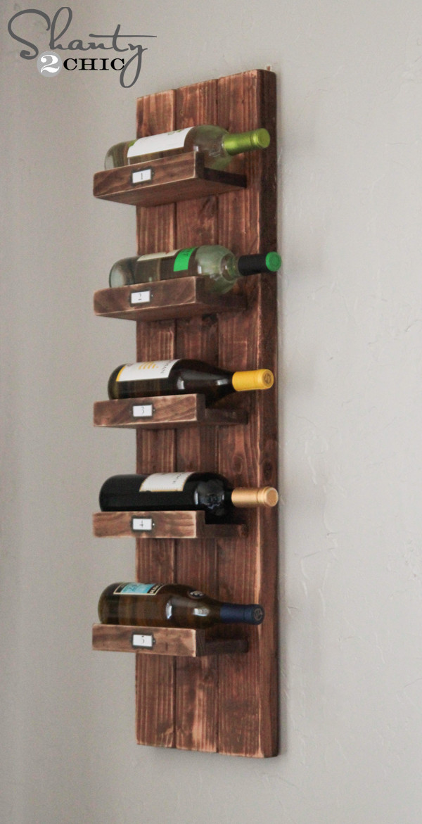 DIY Wine Racks Pinterest
 DIY Wine Rack Shanty 2 Chic