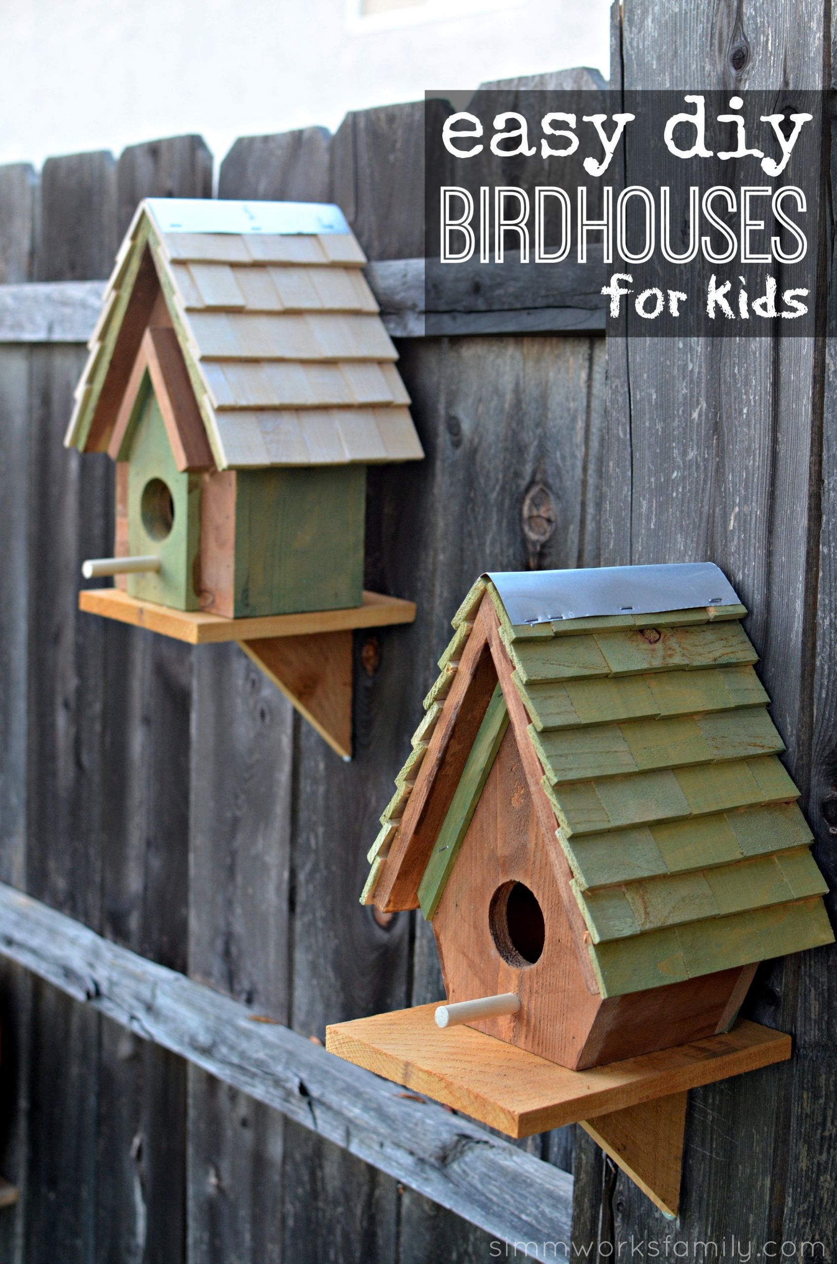 DIY Wood Bird Houses
 DIY Birdhouses Turning Inspiration into Reality