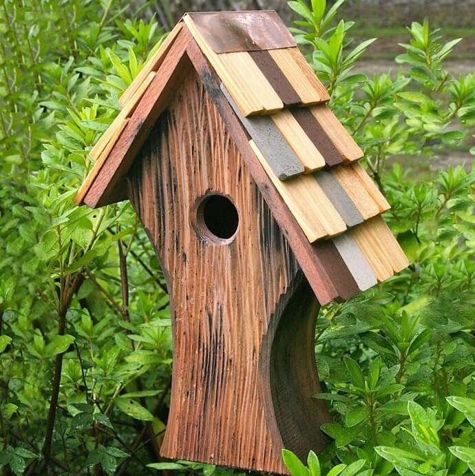 DIY Wood Bird Houses
 Cute DIY Ideas for Birdhouses
