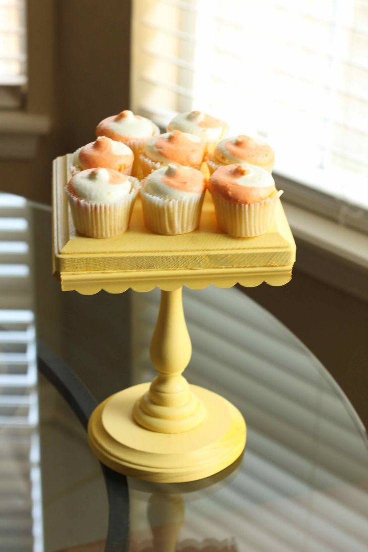 DIY Wood Cake Stand
 20 Gorgeous Cake Stands to Buy or DIY
