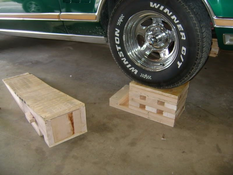 DIY Wood Car Ramps
 Car Ramps by andymarkv Homemade car ramps constructed
