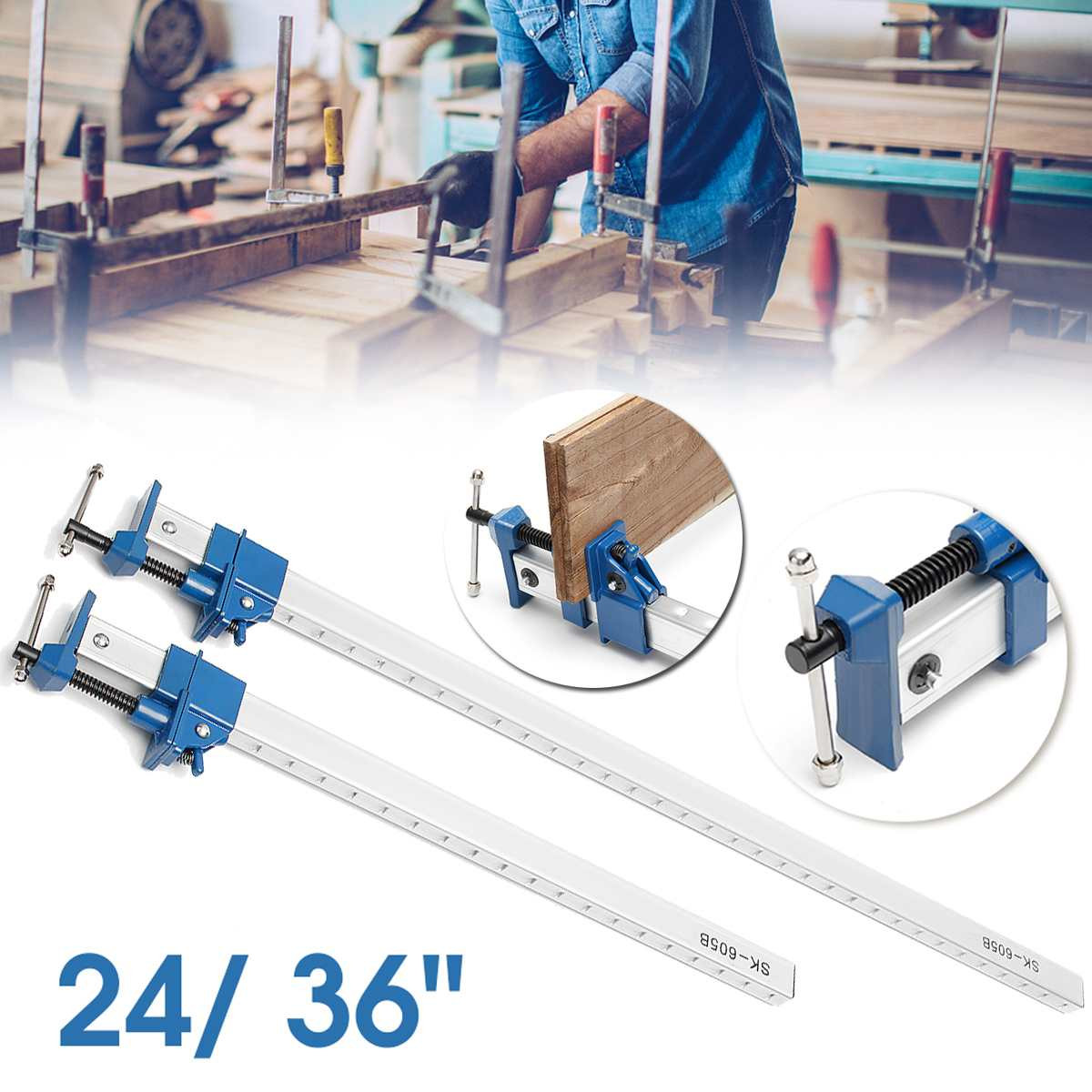 DIY Wood Clamps
 24 36 Inch DIY Heavy F Clamp T Bar Wood Clamps for