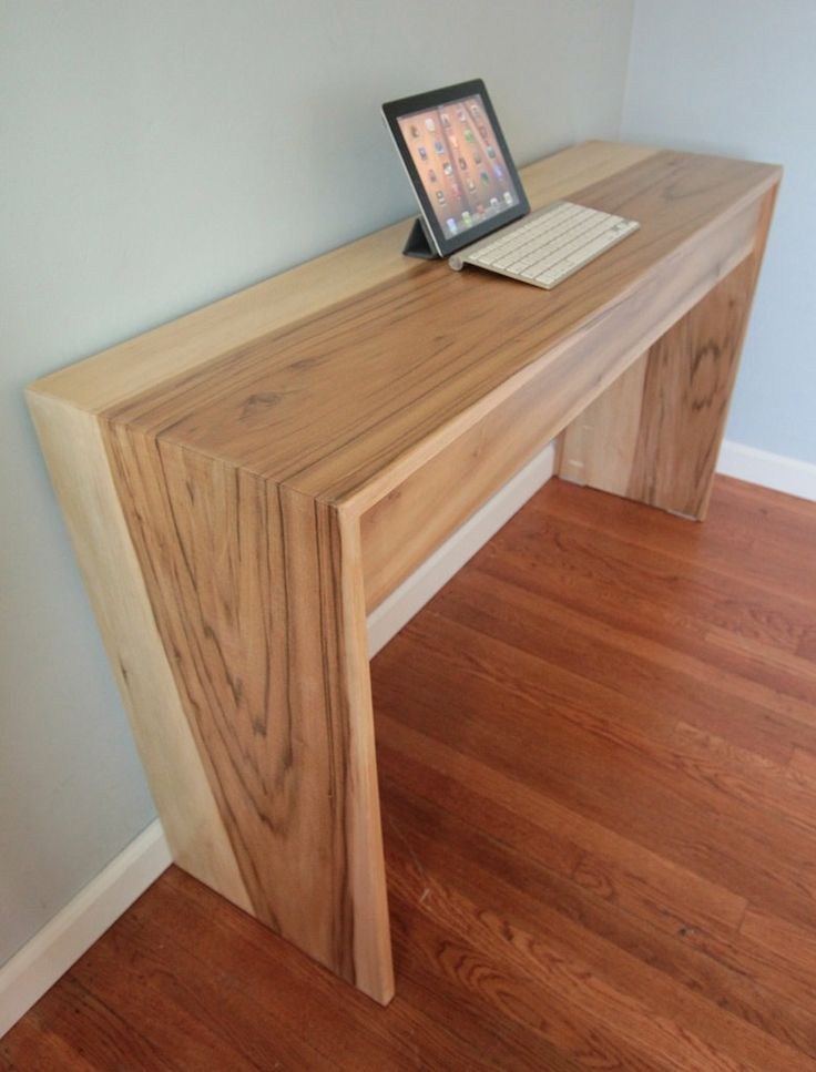 DIY Wood Computer Desk
 71 best images about puter Room Idea on Pinterest