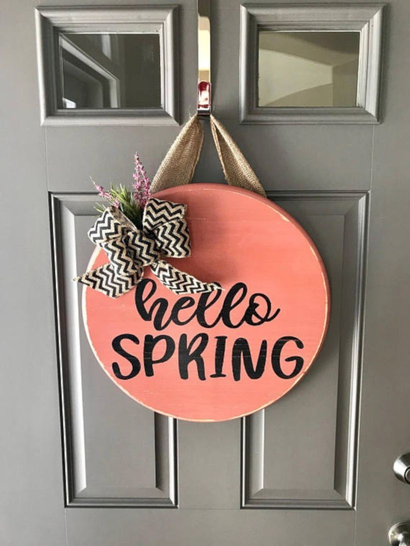 DIY Wood Door Hanger
 35 Creative DIY Projects You Need To Make This Spring
