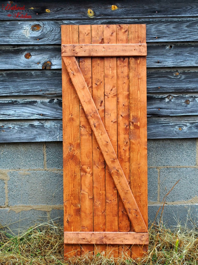DIY Wood Door
 DIY Barn Door Under $10 in 30 Minutes Gathered In The