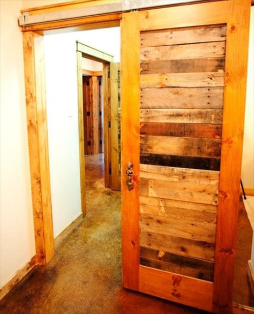 DIY Wood Door
 DIY Wooden Pallet Door Ideas