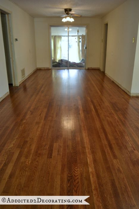 DIY Wood Flooring Refinish
 My DIY Refinished Hardwood Floors Are Finished