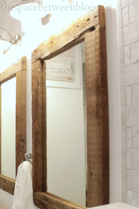 DIY Wood Framed Mirror
 Ana White