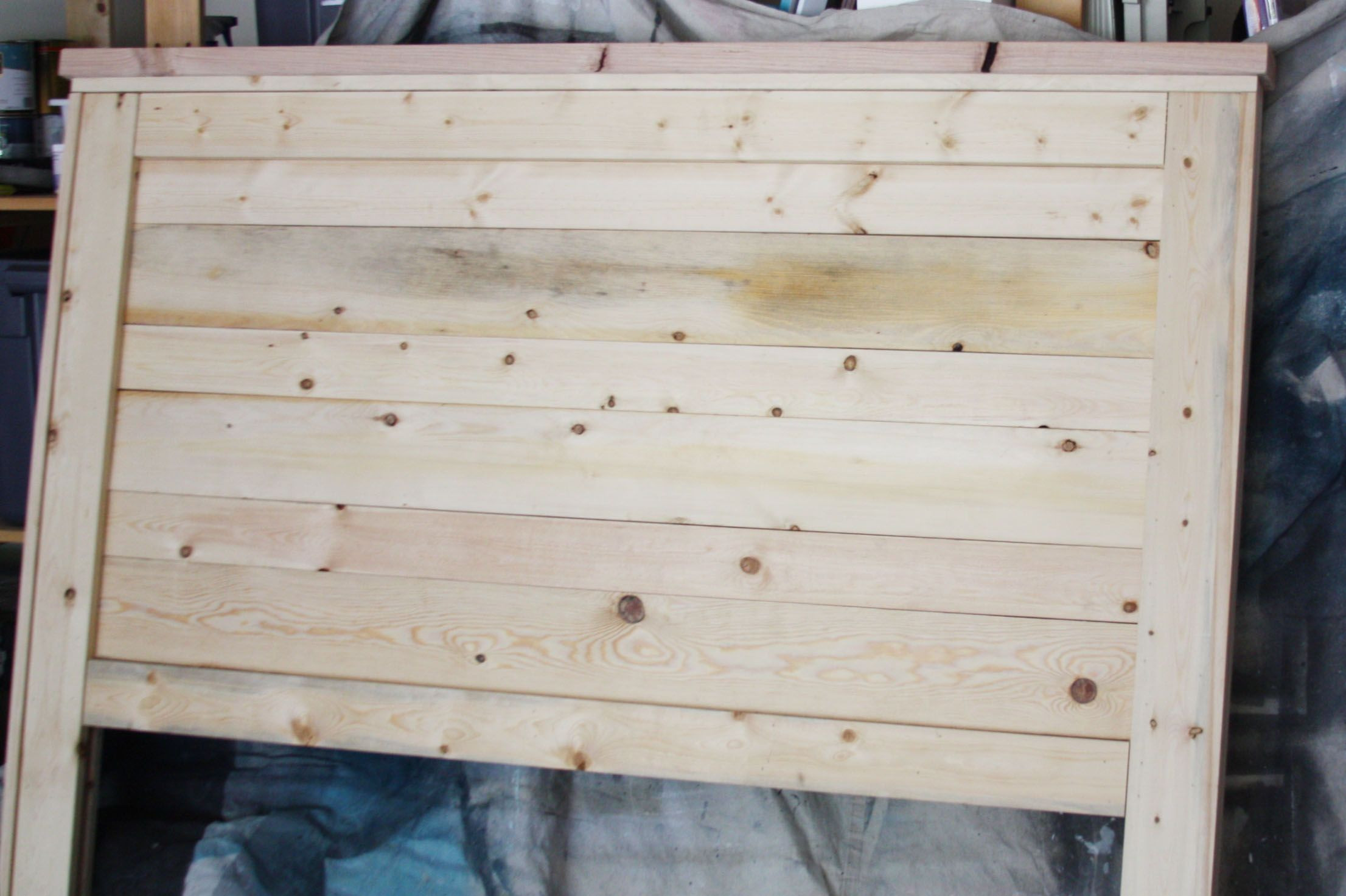 DIY Wood Headboard Plans
 DIY wood headboard [DIY Home]