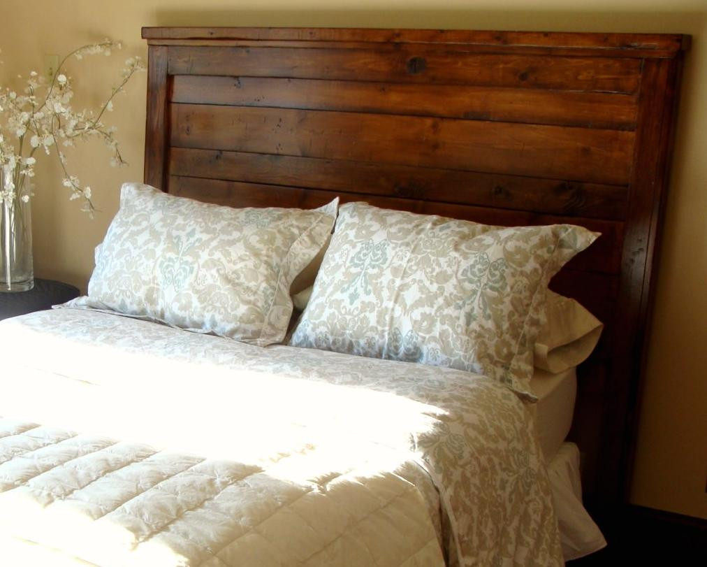 DIY Wood Headboard Plans
 Hodge Podge Lodge The search for a headboard
