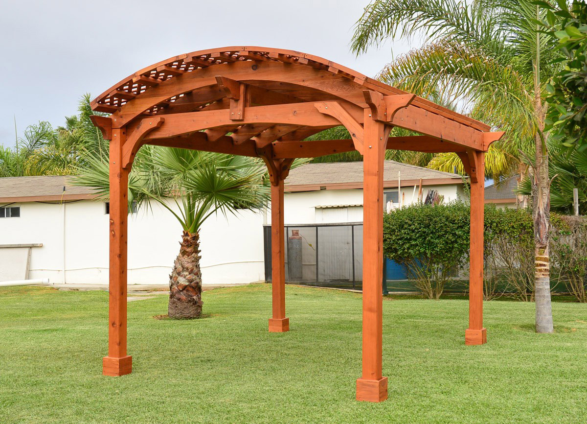 DIY Wood Kits
 Pergola DIY Kits Custom Order Wood Garden Pergola Kit