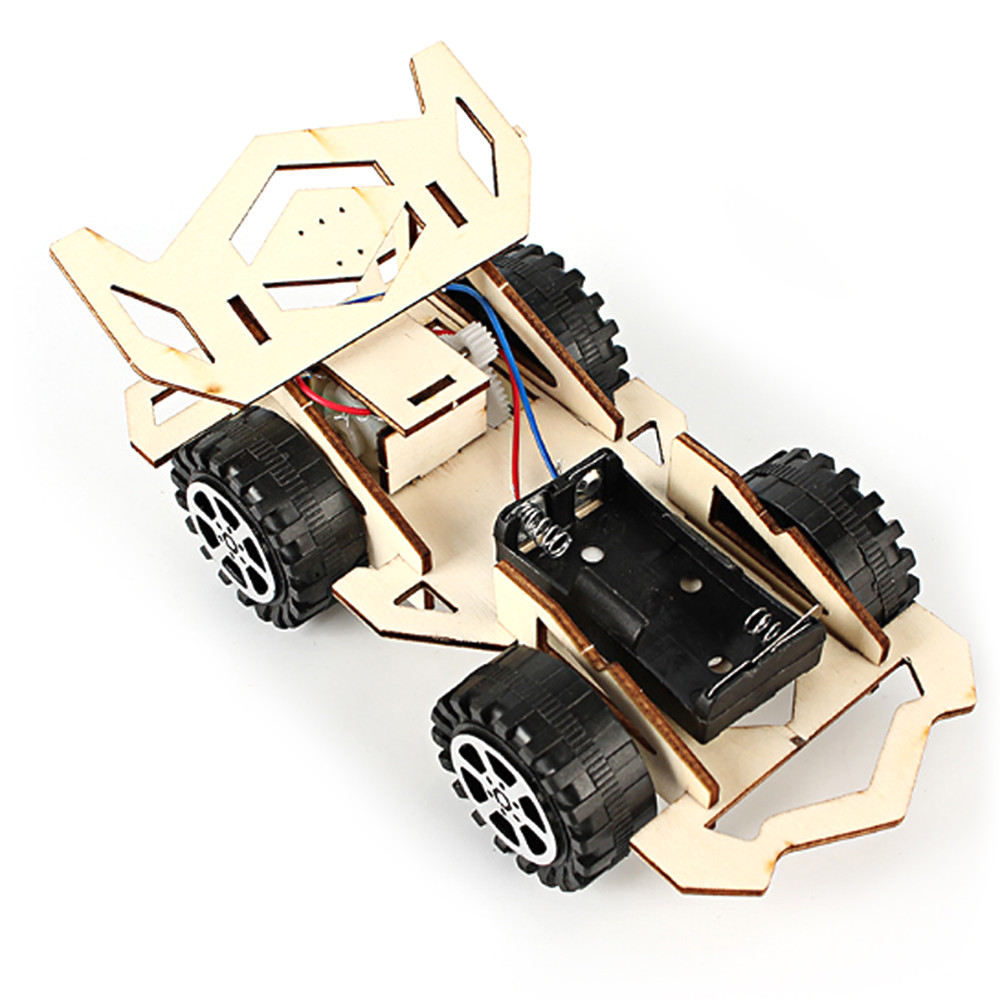 DIY Wood Kits
 Wood Racing Car DIY Kit Kids Toy DIY Kit Electric Wooden