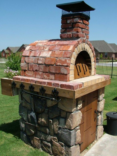 DIY Wood Ovens
 The Moon Family DIY Wood Fired Pizza Oven in Oklahoma by
