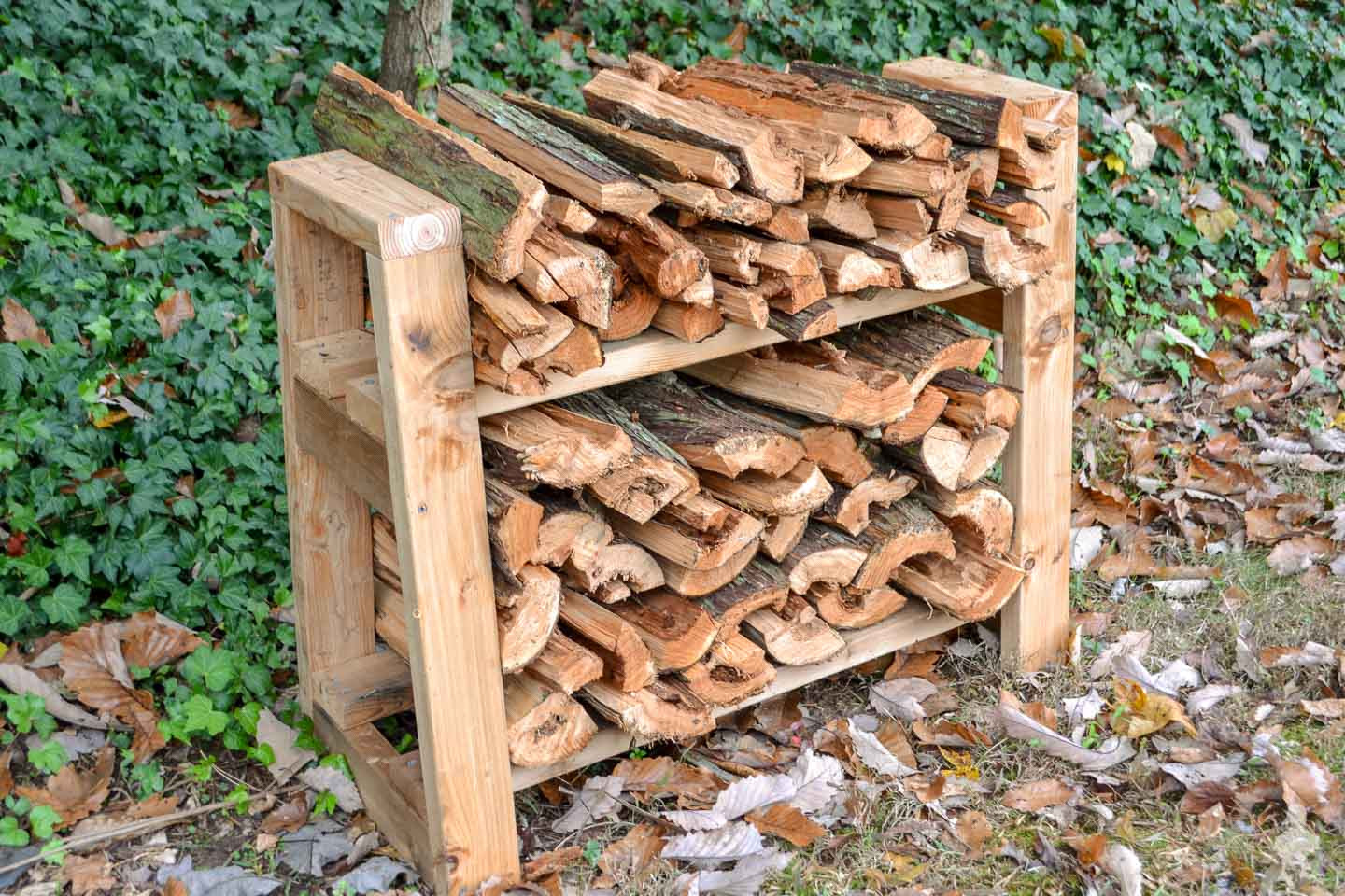 DIY Wood Rack
 DIY Small Firewood Rack
