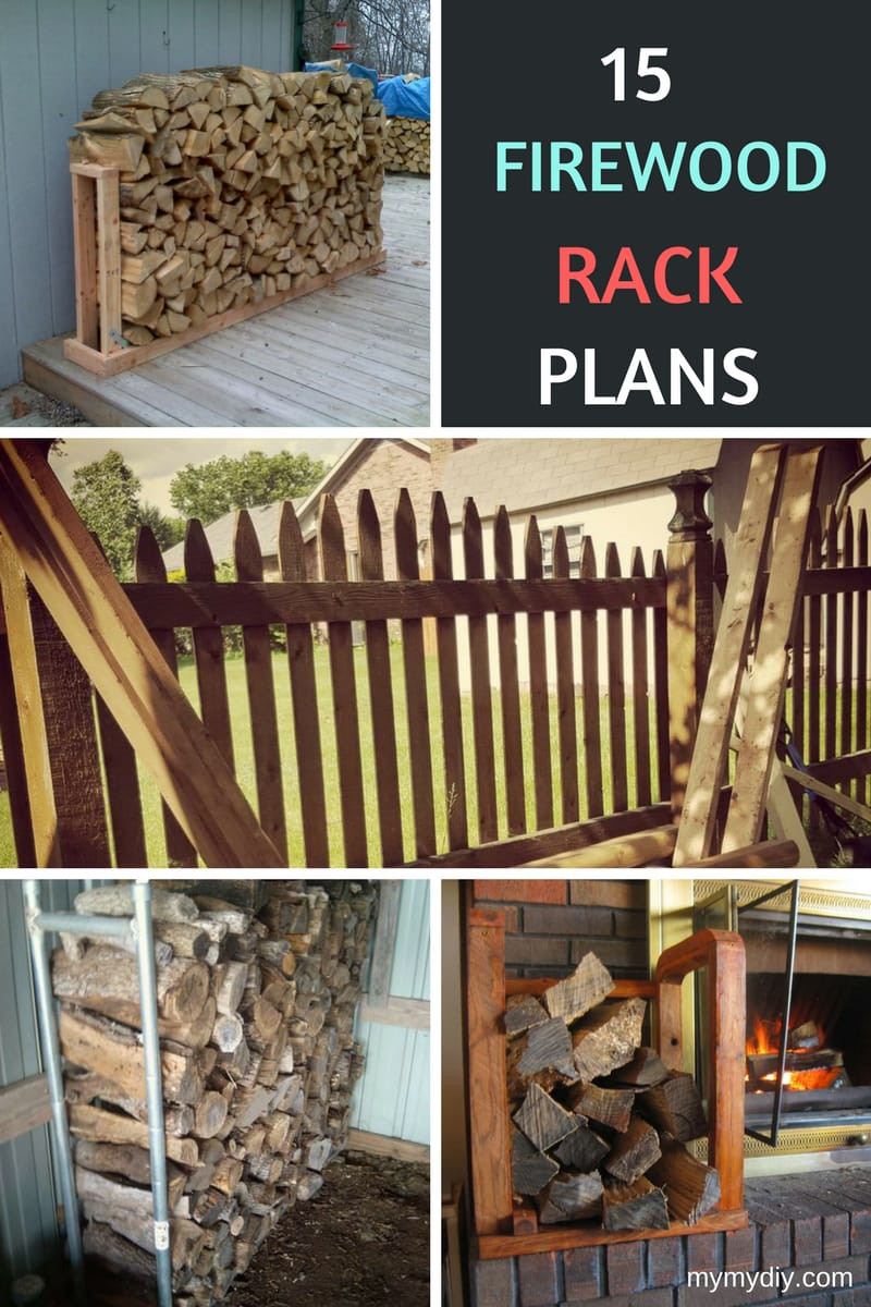 DIY Wood Rack
 15 Dumb Simple DIY Firewood Rack Plans [2018 List