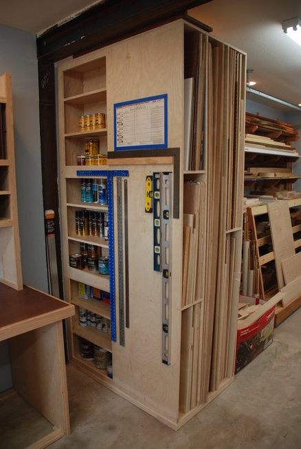 DIY Wood Shop
 Sheet Stock Storage by WoodScrap LumberJocks