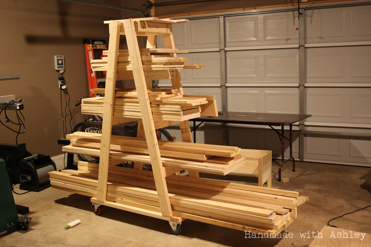 DIY Wood Shop
 DIY Mobile Lumber Rack Plans by Rogue Engineer
