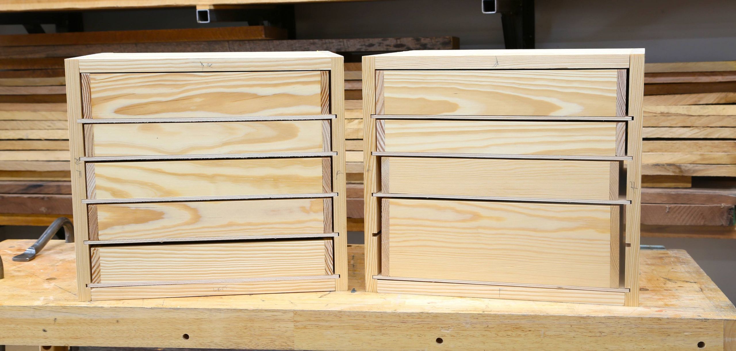 DIY Wood Shop
 How to Build Woodshop Drawers Free DIY Tool Drawer Plans