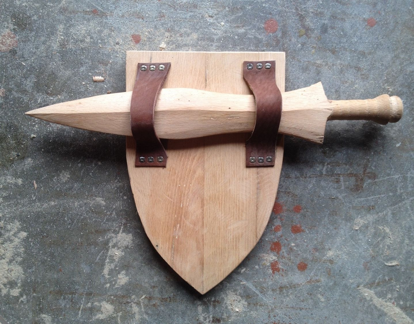 DIY Wood Sword
 Custom Made Toy Sword And Shield