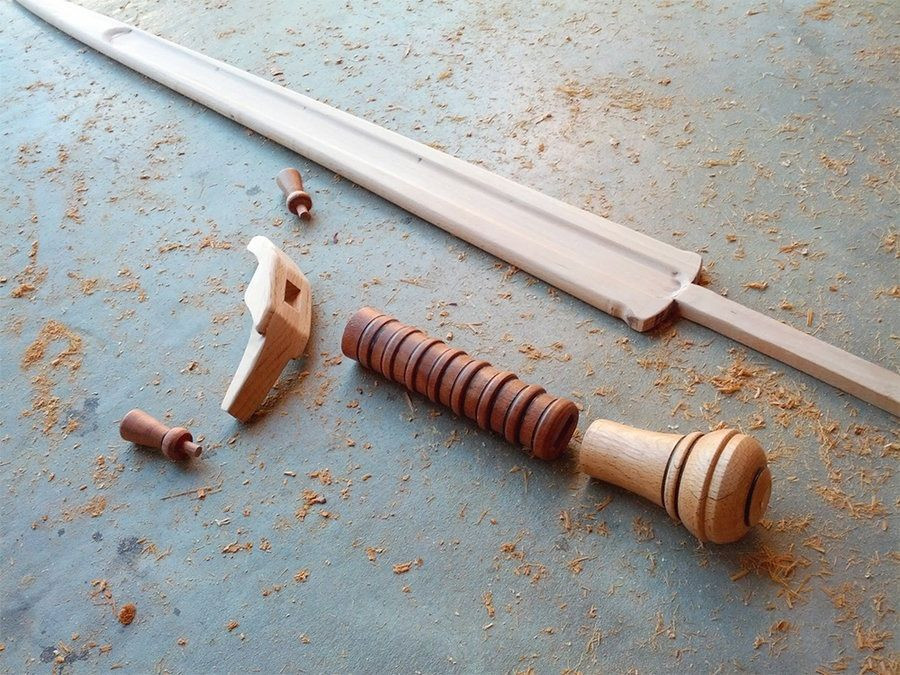 DIY Wood Sword
 Wooden sword