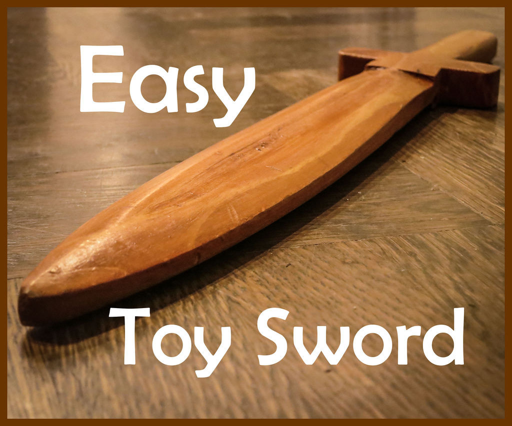 DIY Wood Sword
 Easy Toy Sword 4 Steps with
