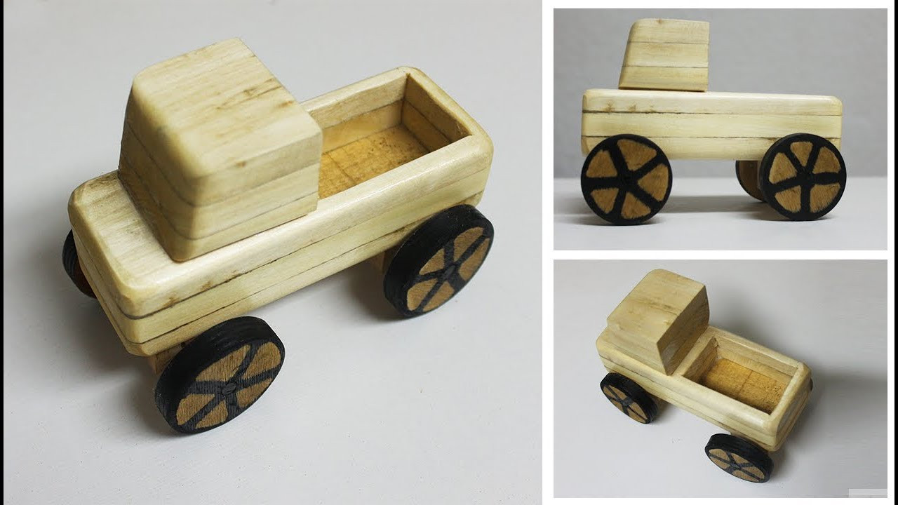 DIY Wood Toy
 How to make a wooden toy truck DIY Wooden Toys