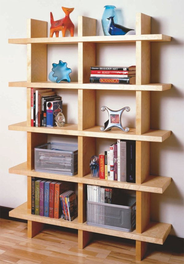 DIY Wooden Bookshelves
 25 Amazing DIY Bookshelf Ideas with Plans You Can Make Easily