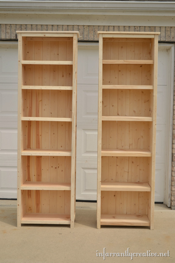 DIY Wooden Bookshelves
 How to Make Bookshelves Infarrantly Creative