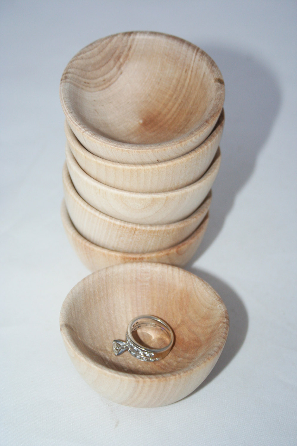 DIY Wooden Bowl
 1 2 5" DIY Wooden Bowl Small Bowl Jewlery Bowl Toy