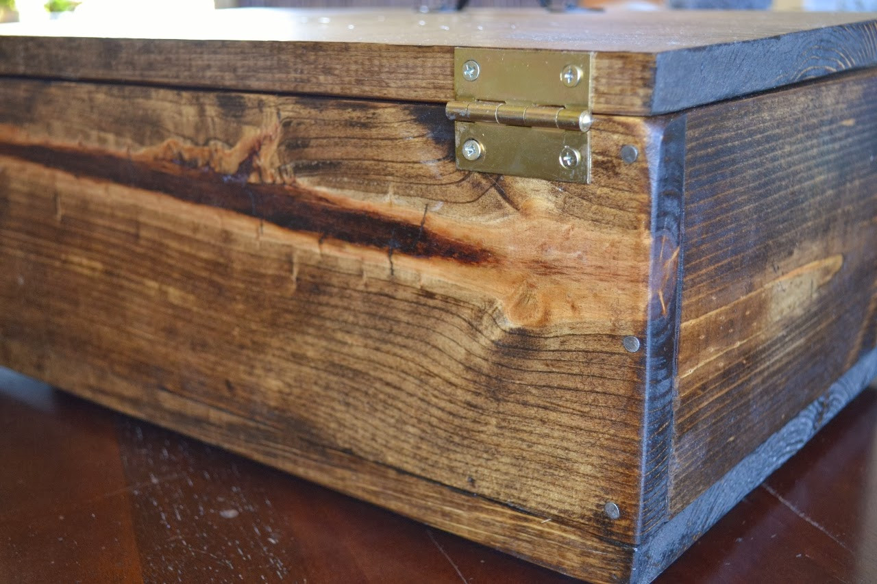 DIY Wooden Box
 Over The Apple Tree DIY Wooden Box