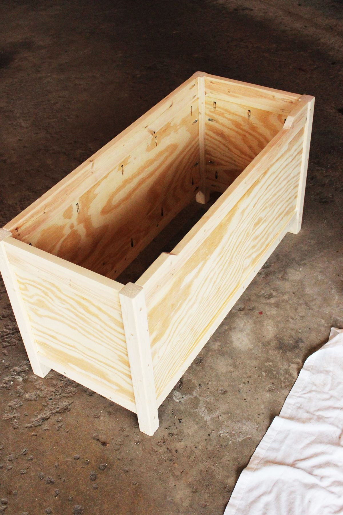 DIY Wooden Box With Lid
 DIY Modern Wooden Toy Box with Lid A Step by Step Tutorial