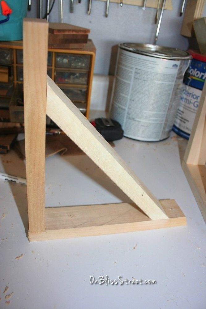 DIY Wooden Brackets
 Build a Simple Shelf Bracket for Any Space From Scrap Wood