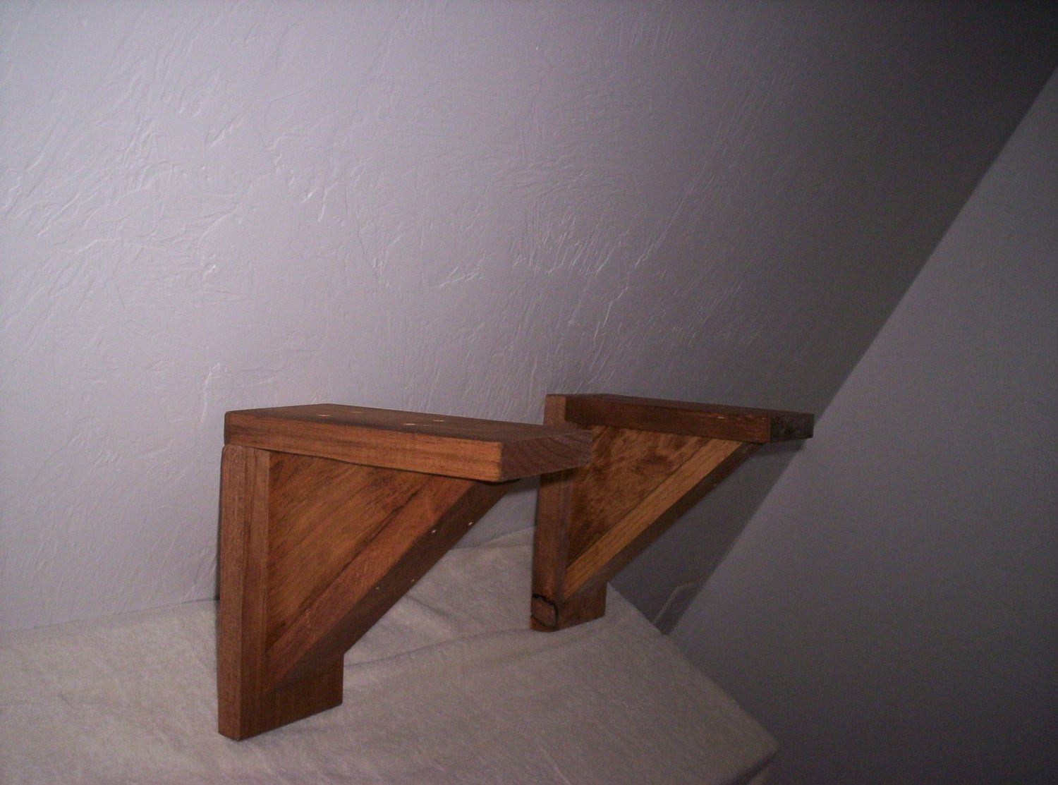 DIY Wooden Brackets
 Wooden Support Brackets for DIY Shelving set of 2 brackets
