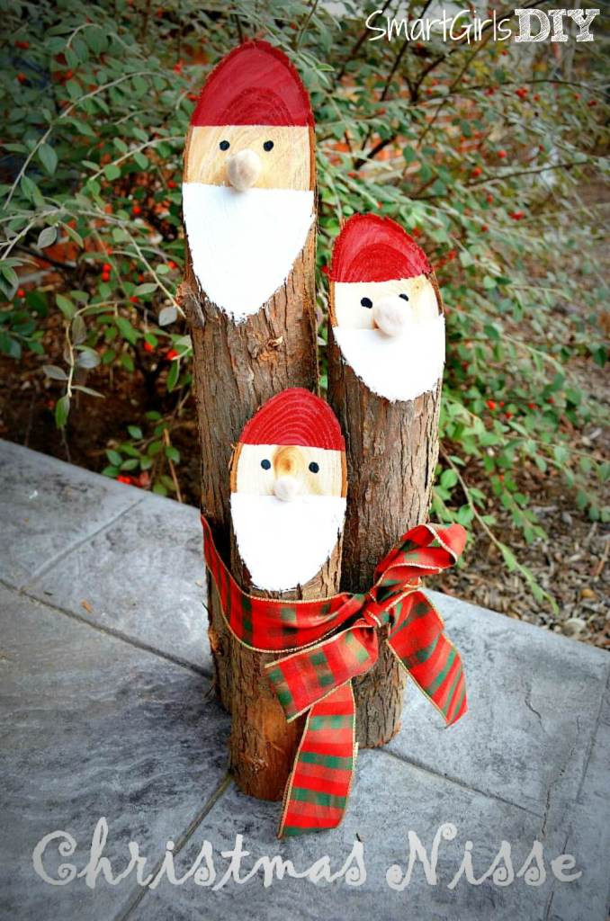 DIY Wooden Christmas Decorations
 Easy DIY Christmas decor
