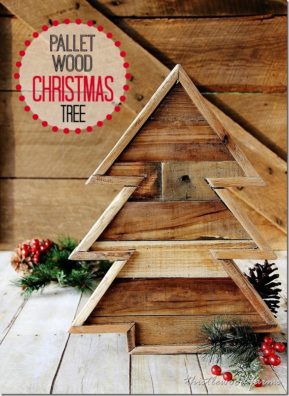DIY Wooden Christmas Gifts
 DIY Wooden Christmas Tree From Recycled Pallets