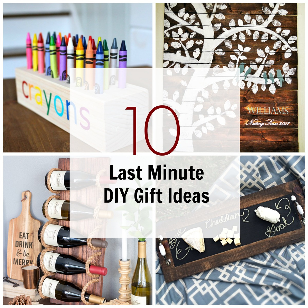DIY Wooden Christmas Gifts
 10 Last Minute DIY Wood Gifts that you Can Make
