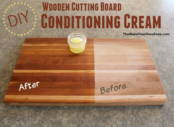 DIY Wooden Cutting Board
 DIY Wooden Cutting Board Conditioning Cream