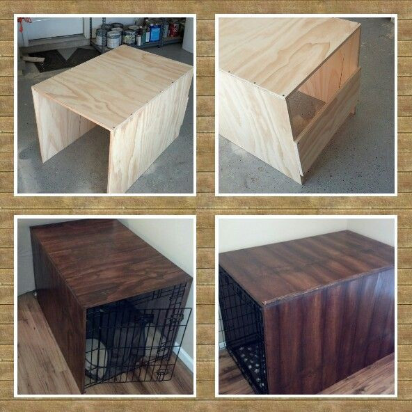 DIY Wooden Dog Crates
 Wood Dog Crate Diy WoodWorking Projects & Plans