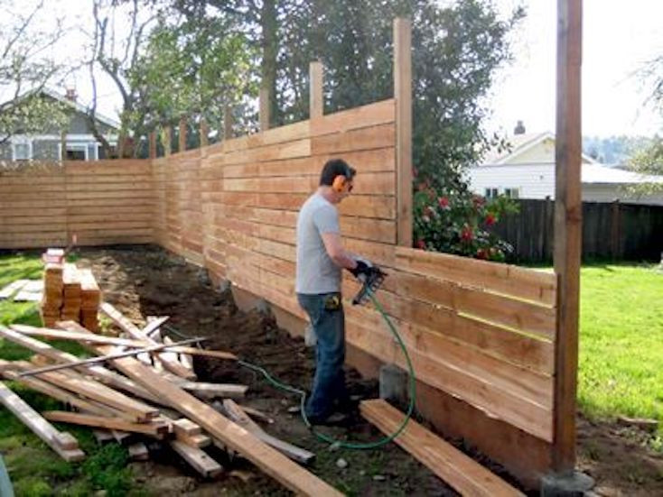 DIY Wooden Fence Installation
 Beautiful Modern Fence Design Ideas