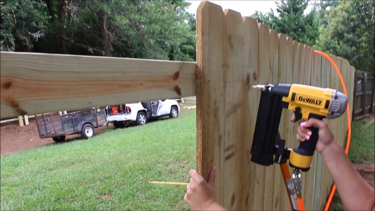 DIY Wooden Fence Installation
 How to Build a Privacy Fence on a bud